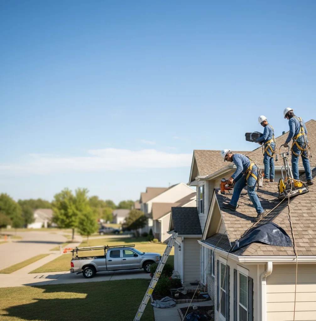 Roof Repair in Helmetta